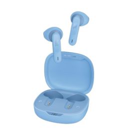 JBL JBLVFLEXBLU Auriculares True Wireless Vibe Flex, Sonido Deep Bass, 32h Autonomía, Resistentes IPX54, con Estuche de Carga, Azul