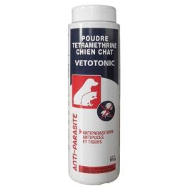 Polvo antipulgas y garrapatas de tetrametrina - VETOCANIS - Para perros y gatos Polvo antipulgas y garrapatas de tetrametrina - VETOCANIS - Para perros y gatos