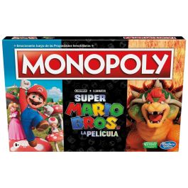Hasbro Gaming Monopoly Super Mario Movie F6818 Juego de Mesa en Español para +8 Años