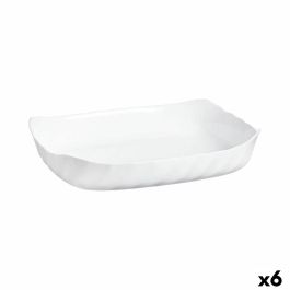 Fuente de Cocina Luminarc Smart Cuisine Rectangular Blanco Vidrio 33 x 27 cm (6 Unidades) Precio: 45.98999944. SKU: S2709840