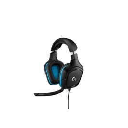 Auriculares con Micrófono Gaming Logitech 981-000770 Azul Negro