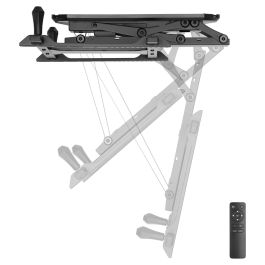 Equip Soporte Techo Motorizado Pantalla TV 32" Hasta 70" Compatible VESA 600x400 y Gestión de Cables Integrada