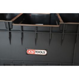 KS TOOLS 850.0394F Caja de herramientas abierta SCM vacía con asa de transporte