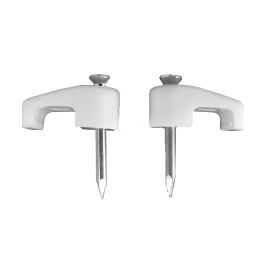 Edm Grapa n°03 Blanca para Cable Plano 2x0,5mm de Plástico/Metal (Caja 100 Unidades) Precio: 5.50000055. SKU: S7903897