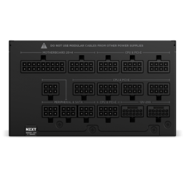 NZXT PA-5P1BB-EU Fuente de Alimentación 1500W 80 PLUS Platinum ATX Negro NZXT PA-5P1BB-EU Fuente de Alimentación 1500W 80 PLUS Platinum ATX Negro