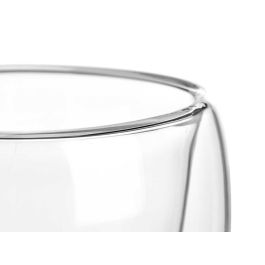 Vivalto Vaso de Vidrio Borosilicato 100 ml Transparente 6.5x6x6.5 cm (24 Unidades) Vivalto Vaso de Vidrio Borosilicato 100 ml Transparente 6.5x6x6.5 cm (24 Unidades)
