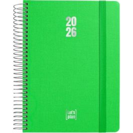 Agenda Anual (2026) Grafoplas Fancy Espiral Tapa Extradura Con Goma A5 210X150 D/P Verde Precio: 15.49999957. SKU: B17FS72RHV