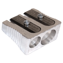 Mor Sacapuntas 211.0 Metálico 2 Usos Escolar Oficina Hogar