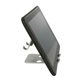 Soporte para Móviles KSIX Swivel Plateado Soporte para Móviles KSIX Swivel Plateado