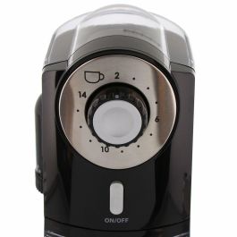 Melitta 1019-02 Molinillo de Café Eléctrico Negro con 200g Capacidad, 17 Niveles de Molienda y Temporizador para 2-14 Tazas Melitta 1019-02 Molinillo de Café Eléctrico Negro con 200g Capacidad, 17 Niveles de Molienda y Temporizador para 2-14 Tazas