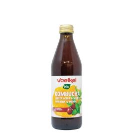 VOELKEL Kombucha Bio de Cereza y Menta 330ml - Bebida de Té Fermentado Ecológico Refrescante Precio: 3.50000002. SKU: B18FKJYRX3