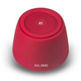 Elbe ALT-002-BT Altavoz Bluetooth Mini Rojo 2W Compatible con Smartphone y Tablet