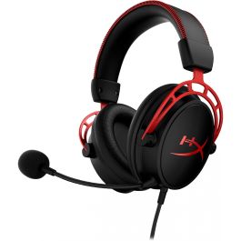 HyperX Cloud Alpha Gaming Headset - Auriculares Over-Ear - Negro/Rojo