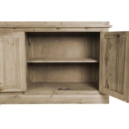 Estantería DKD Home Decor Natural Cristal Hierro Pino Madera Reciclada 180 x 47 x 238 cm