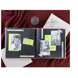 Hama Memories Buchalbum 25x25 50 schwarze Seiten. grau 7682