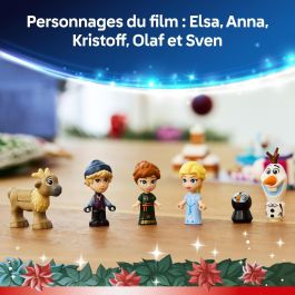 LEGO 43273 Calendario de Adviento Frozen Disney 2025 – Juguete de Construcción para Niños y Niñas +5 Años