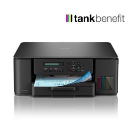 Brother DCPT580DW Impresora Multifunción 3 en 1 Inyección de Tinta Color Dúplex Automático Wi-Fi Tanque Tinta A4