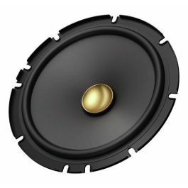 Pioneer TS-A1601C Altavoces de Coche 2 Vías 350W/80W 4 Ohm 16.5 cm Diámetro con Tweeter y Woofer de Carbono/Mica
