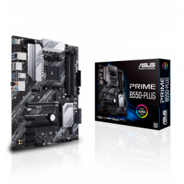 ASUS PRIME B550-PLUS Placa Base ATX AM4 AMD B550 DDR4 para Procesadores AMD Ryzen 3000 Series