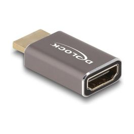 DeLOCK Adaptador HDMI Macho a Hembra, Stecker zu Buchse, 8K 60 Hz, Gris Metal Precio: 37.8900005. SKU: B1HDZLV93N