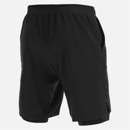 Pantalones Cortos Deportivos para Hombre Macron Cb Matias Double Negro 9-10 Años