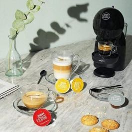 De'Longhi EDG210.A Cafetera Cápsulas Nescafé Dolce Gusto Piccolo XS Manual 15 Bares Compacta Negra Clase A De'Longhi EDG210.A Cafetera Cápsulas Nescafé Dolce Gusto Piccolo XS Manual 15 Bares Compacta Negra Clase A