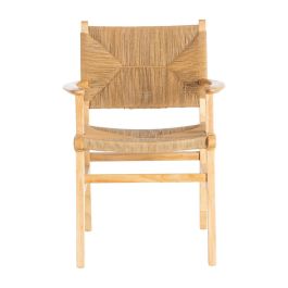 Silla Brazos Natural Madera 61 X 59 X 85 cm