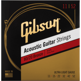 Juego Acústica Bronze 80/20 Ultra Light 11-52 Precio: 11.94999993. SKU: B1FZ768HDW