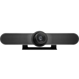 Logitech MeetUp Cámara de Conferencias Compacta con Sonido Integrado para Salas Pequeñas y Huddle Rooms