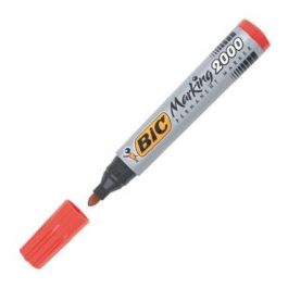 Bic Marking 2000 Marcador Permanente Punta Redonda, Rojo, Caja 12 Unidades Precio: 7.69000012. SKU: S8401540
