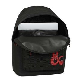 Mochila Escolar Dungeons & Dragons 31 x 41 x 16 cm Negro