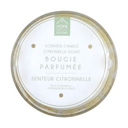 Home Deco Factory Vela Citronela 3 Mechas Antimoustique Recipiente Vidrio 370g Duración 28h