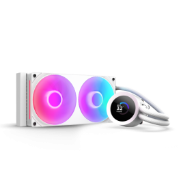NZXT RL-KR240-W2 Kraken 240 RGB V2 - Refrigeración Líquida AIO 240mm con Display de 1.54" y Ventiladores RGB, Blanco Precio: 200.98999998. SKU: B123ME23R3