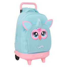 Mochila Escolar con Ruedas Furby Azul cielo 33 x 45 x 22 cm Precio: 61.68999991. SKU: B142DLGJL3