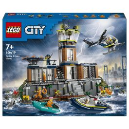 LEGO 60419 City Prisión de Policía de Aguas Profundas Juguete con Helicóptero Barco 7 Minifiguras Figura de Perro Precio: 104.94999977. SKU: B13DEFMC6W