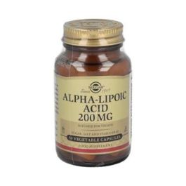 SOLGAR Ácido Alfa Lipoico 200 mg, 50 Vegicaps para Hígado y Glucosa, Apto para Veganos Precio: 36.4999998. SKU: B1AX2DG5GK