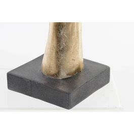DKD Home Decor Figura Resina Cristal Dorado Negro 13.5 x 36 x 13.5 cm