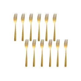Sinxelo Satin Oro Tenedor Postre 190 Mm (12 Unidades) Sinxelo Satin Oro Tenedor Postre 190 Mm (12 Unidades)