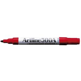 Rotulador Artline Pizarra Ek-500 Rojo Punta Redonda 2 mm Recargable 12 unidades