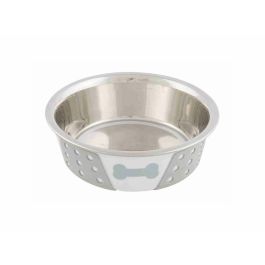 Comedero para Mascotas Trixie Blanco Gris Silicona Acero Inoxidable 400 ml 0,4 l Precio: 7.95000008. SKU: B1KEQVNLEK
