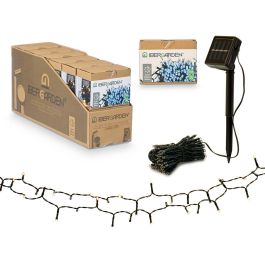 Guirnalda Solar 100 Leds Blancas Ibergarden 13X10CM (12 Unidades)