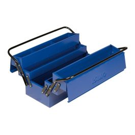 Irimo Caja portaherramientas 5 bandejas 500x210x245mm con asas, bloqueo y organizadores 902131