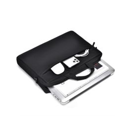 L-LINK Maletín Portátil 14 Pulgadas Negro Resistente al Agua LL-B036-14