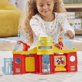 Hasbro HAS5010996197603 Spidey y sus Extraordinarios Amigos - Cuartel General de Iron Man, a partir de 3 años Hasbro HAS5010996197603 Spidey y sus Extraordinarios Amigos - Cuartel General de Iron Man, a partir de 3 años