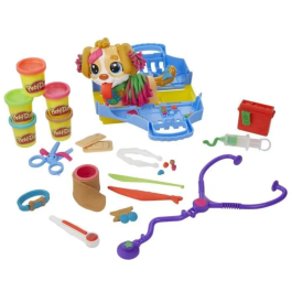 Play-Doh Kit Veterinario F3639 Juguete de Plastilina para Niños +3 Años para Jugar a Ser Veterinario