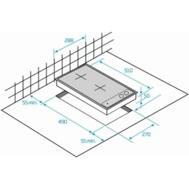 Placa de Inducción BEKO 8690842030758 30 cm