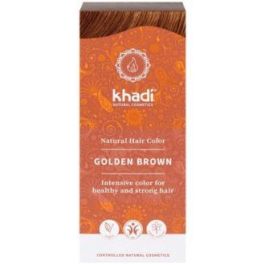 KHADI Tinte Herbal Color Castaño Dorado 100g, Ecológico, 100% Vegetal, sin Amoniaco ni PPD Precio: 13.89000019. SKU: B17ASNVJRV