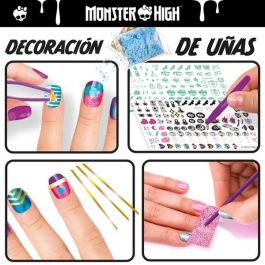 Estudio de uñas monster high glam ghoulish con accesorios Estudio de uñas monster high glam ghoulish con accesorios