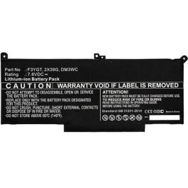 CoreParts Laptop Battery for Dell 62Wh Li-ion 7.6V 8200mAh for Dell Latitude 12 7000, Latitude 12 7290, Latitude 13 7000 7390, and many more Precio: 46.69000017. SKU: B1HHJ673QG