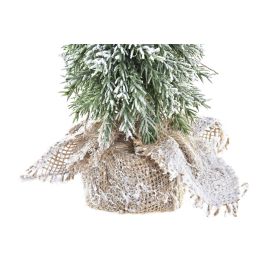 DKD Home Decor Árbol de Navidad Tradicional Verde y Blanco de PVC, Decoración Navideña para el Hogar, 20x20x28 cm (4 Unidades) DKD Home Decor Árbol de Navidad Tradicional Verde y Blanco de PVC, Decoración Navideña para el Hogar, 20x20x28 cm (4 Unidades)